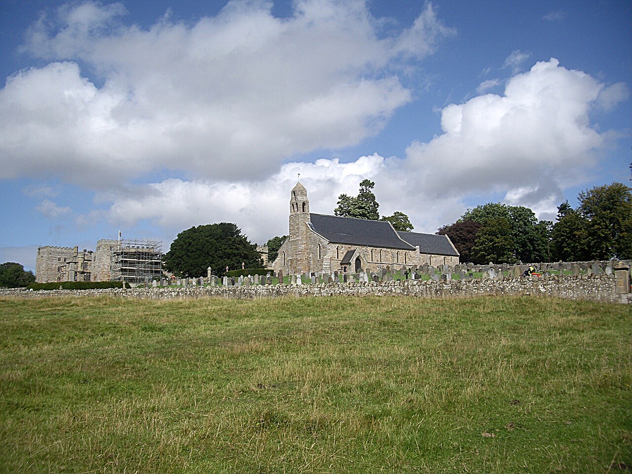 Parson's Tower and Church, Ford Castle