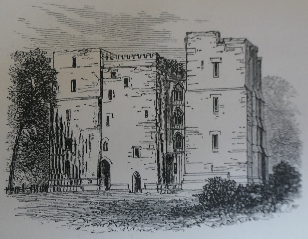Langley Castle 1882
