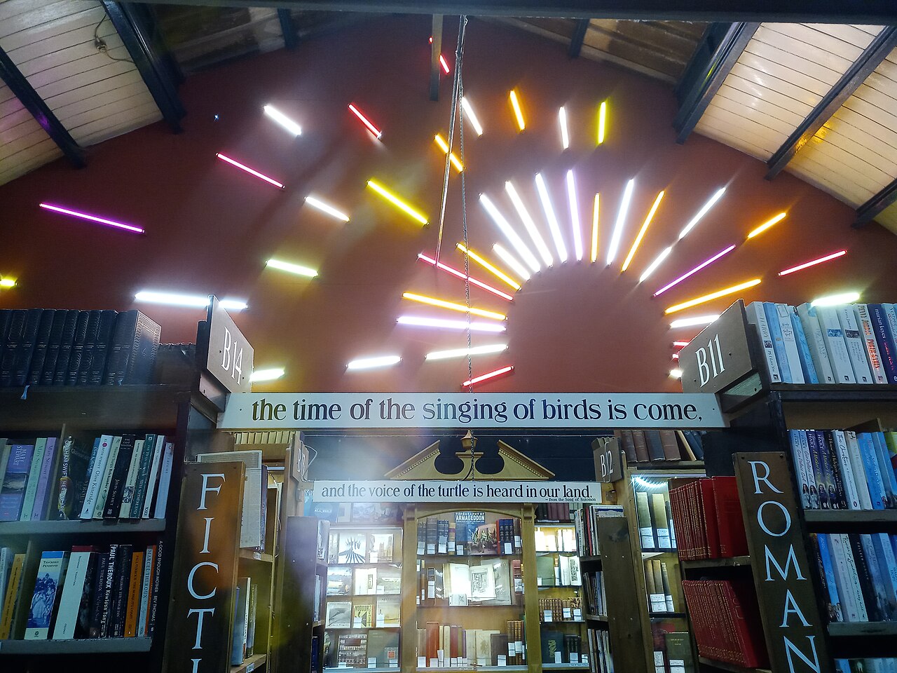 Barter Books display