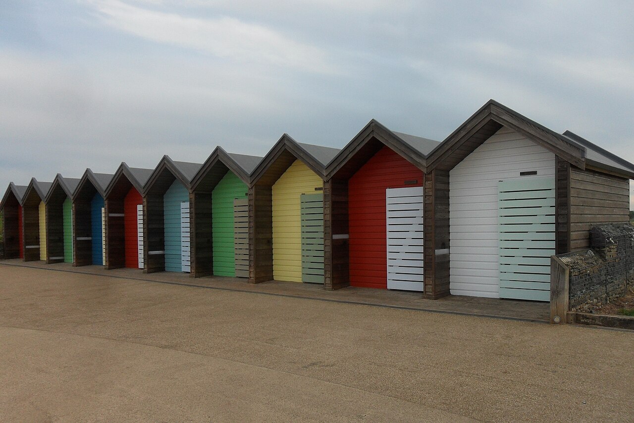 Beach huts, South Beach, Blyth
