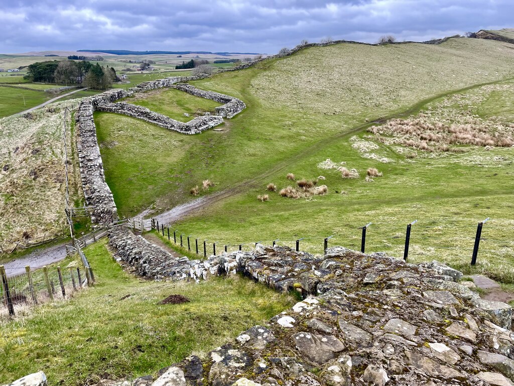 Milecastle 42 from Cawfields quarry