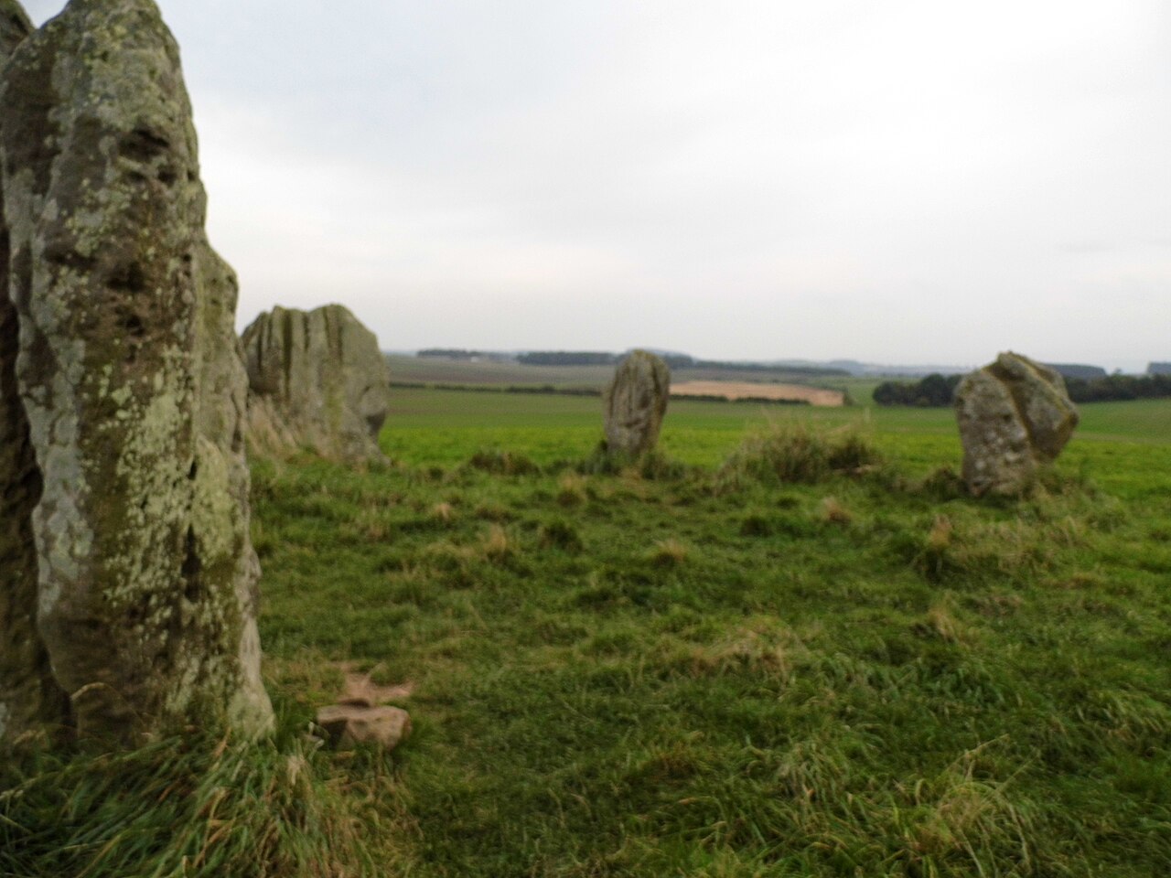 Artistic View Of Duddo Stone Circle