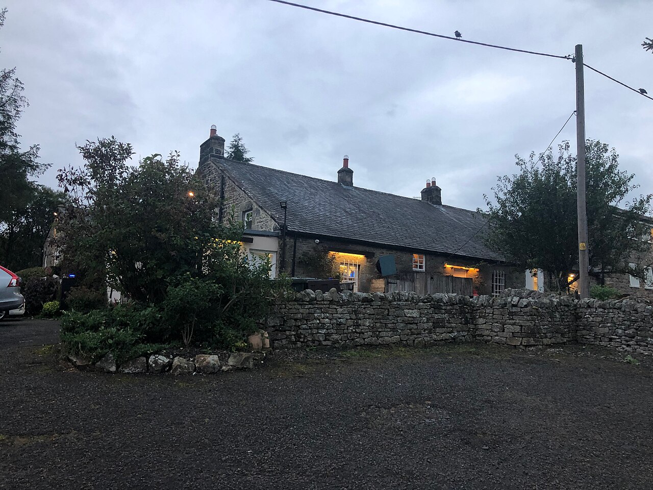 Rear of Pheasant Inn, Stannersburn
