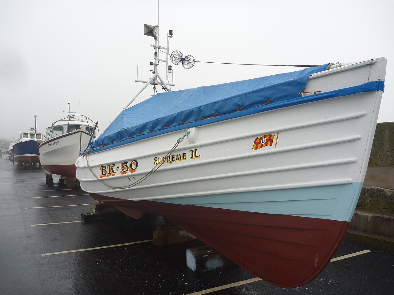 Coastal Northumberland, BK50 Supreme II at Seahouses Harbour